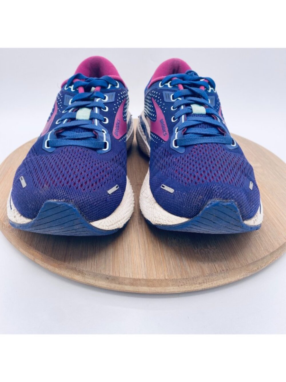 Brooks Adrelinine GTS 22 Running Shoes Womens 8.5 Blue Mesh Trainers Sneakers - Picture 3 of 13